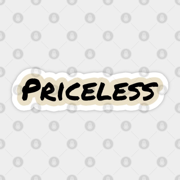 Priceless Sticker by pepques